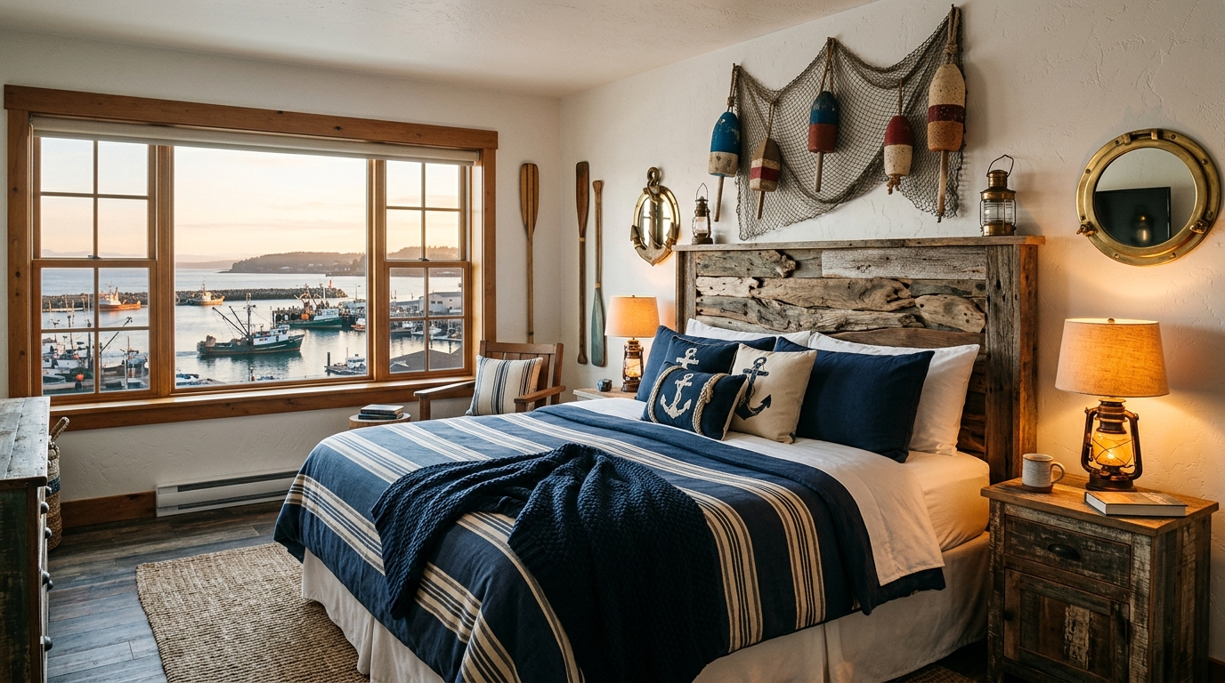 The Fisherman's Quarters - nautical charm with reclaimed wood