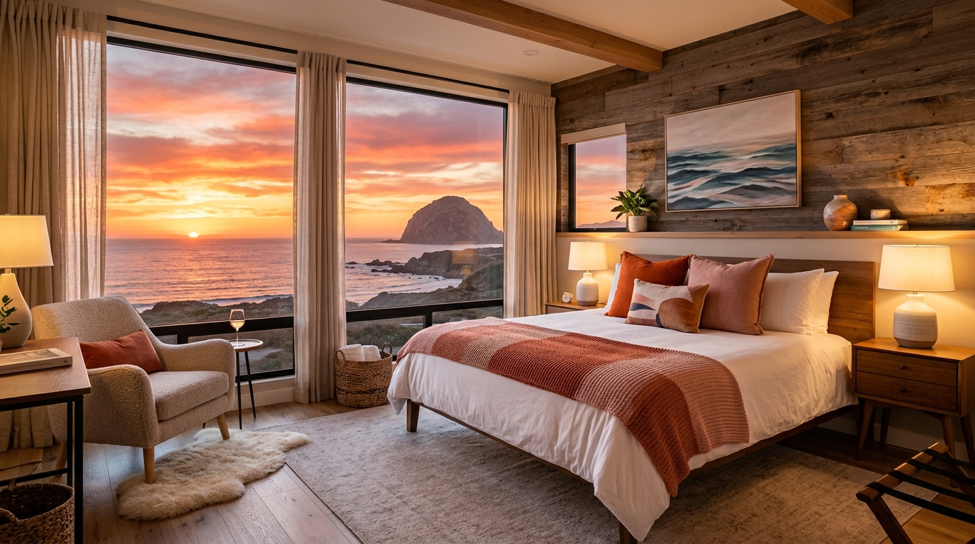 The Sunset Room - west-facing sunset views